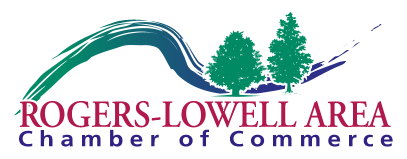Rogers-Lowell Area chamber of commerce logo