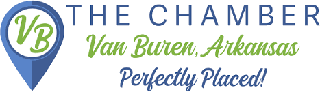 The Chamber Van Buren Arkansas logo